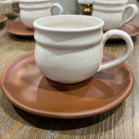 mamma Ro Italy | Dining | Set Mamma Ro Italy Chic Cream And Tan Mug And ...